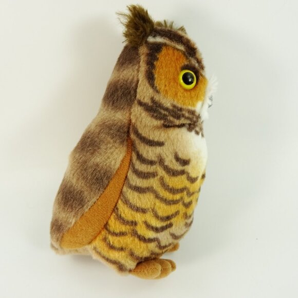 Wild Republic Birds Plush Lot Turkey Owl Bluebird Goldfinch Robin - Picture 15 of 16